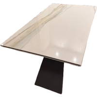 Deesup Table à manger rectangulaire en céramique Premier par Paolo Cattelan Cattelan Italia