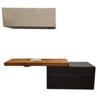 Deesup Meuble mural 36e8 en bois Lago