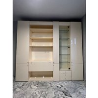 Deesup Sconto del 17% su parete attrezzata in legno avorio stile retro