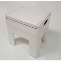 Deesup Tabouret Space Age blanc par Olaf von Bohr années 60 Gedy