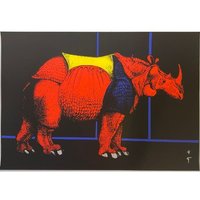 Deesup Profitez de 11% de réduction sur laffiche vintage Le Rhinocéros de Gruau