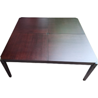 Deesup Table basse carrée Gallery en bois de hêtre Giorgetti