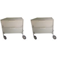 Deesup Paire de tables de chevet Mobil 2 par Antonio Citterio Kartell