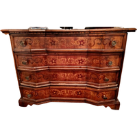 Deesup Commode baroque en bois massif XIXe siècle