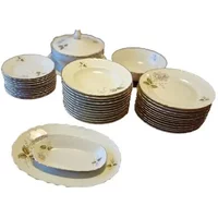 Deesup Service de vaisselle en céramique pour 12 personnes Richard Ginori