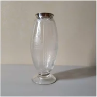 Deesup Vase en verre vintage années 40