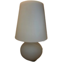 Deesup Lampe de table vintage couleur blanche FontanaArte