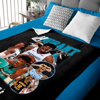 Ja Morant Baby Blankets, Memphis Grizzlies Baby Blankets
