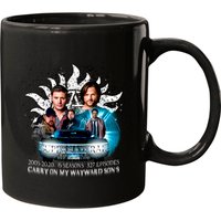 Limited Edition Supernatural Family Don't End With Blood 4 W Signed W2 - Limited Edition Supernatural Family Don - Mugs