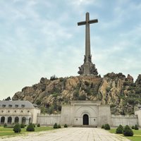 Escorial Monastery and the Valley of the Fallen from Madrid
