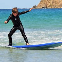Beginner Surf Lesson at Te Arai Beach