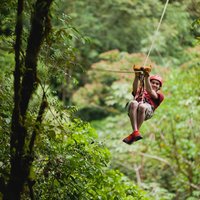 Zipline Adventure San Luis From San José
