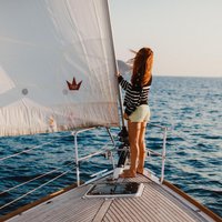 Santorini Caldera Private Sailing Boat Cruise