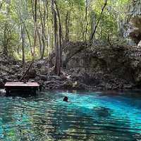 E-bike cenote jungle city tour in Playa del Carmen