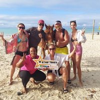 St. John's,Antigua Horse Back Riding & bareback swim & Fort beach