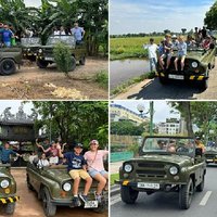Hanoi Jeep City Tour combine Countryside Train Street, Hidden Gem