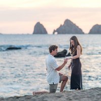 Private los Cabos Sunset Proposal Photo Session