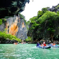 Phang Nga Bay Sea Canoeing Trip with Lunch