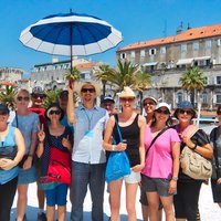 From Cruise port Diocletian Palace & Split Old Town Walking Tour