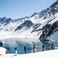 Private Full-Day Tour: Portillo Ski Center and Inca Lagoon from Santiago
