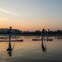 SUP Budapest: Sunset tour