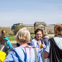 City tour and castle tour with green vaults, parade rooms and much more
