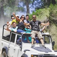 Side: Jeep Safari Adventure around Taurus Mountains w/ Boat Trip
