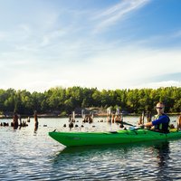 2-day kayaking adventure around Vaxholm in Stockholm Archipelago - self guided
