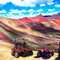 ATV's in Rainbow Mountain full day