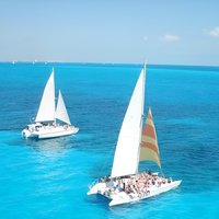 Isla Mujeres Catamaran Luxury Sailing Experience from Puerto Morelos
