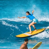 Initiation / Beginner surf lessons in Guadeloupe