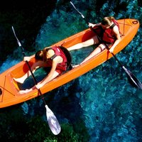 Bioluminescent Clear Bottom Kayak or Paddleboard Sit-On-Top Kayak Hybrid Tour!