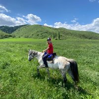 A superb horse riding in Chon Kemin valley, 1 day