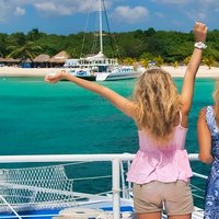 Cozumel Catamaran Experience with Snorkeling & Beach Club