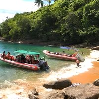 Super boat ride to Castelhanos beach