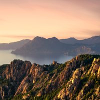 Visit of Piana Scandola Girolata by boat and Sunset
