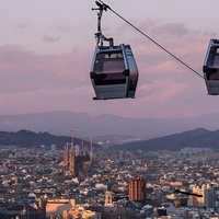 Barcelona City Walk with Montjuïc Castle & Cable Car Guided Tour