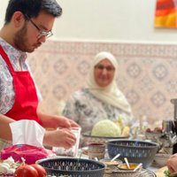 Cooking Class at parents place