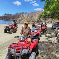 2h ATV Beach & Dirt Trails Adventure Tour