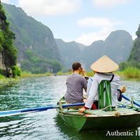 Hoa Lu Tam Coc 1 Day Group Tour (Biking- Boating-Cave Exploring)