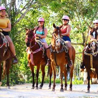 Cancun Horseback Riding, Zipline & Cenote with Tequila Tasting