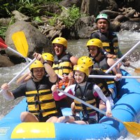 Bali White Water Rafting Adventure at Ayung River Bali