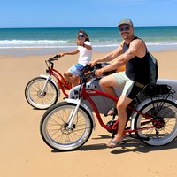 3 Hours of Surf and Electric Bike Exploration in Lacanau