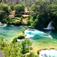 Krka waterfalls national park private luxury tour