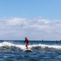 Group Surf Lesson at Kalapaki Beach