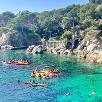 Costa Brava Kayak & Snorkel Tour + Picnic from Barcelona