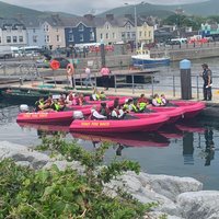 Funky Pink Self Drive Electric Boats