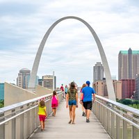 St Louis Arch Small Group Walking Tour and Arch Entrance Ticket