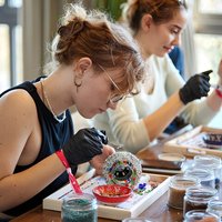 Istanbul: Turkish Mosaic Lamp Workshop in Galata – All Included