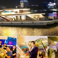 Tasty Dinner Han River Dragon Cruise by Yatch & Tradictional Show